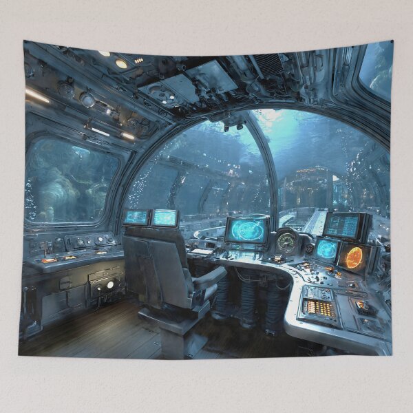 Item preview, Submarine Cockpit  designed and sold by AwesomeDigiShop.