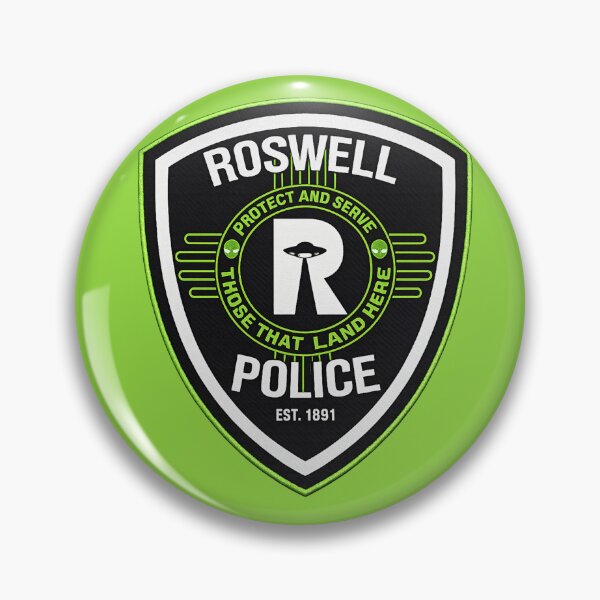 Artikelvorschau, Polizeibehörde von Roswell, New Mexico entworfen und verkauft von LockedUp.