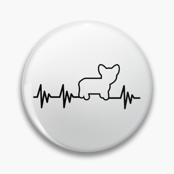 Item preview, Dog Heartbeat Line Art French Bulldog Pet Lover designed and sold by GiaoCalonas.