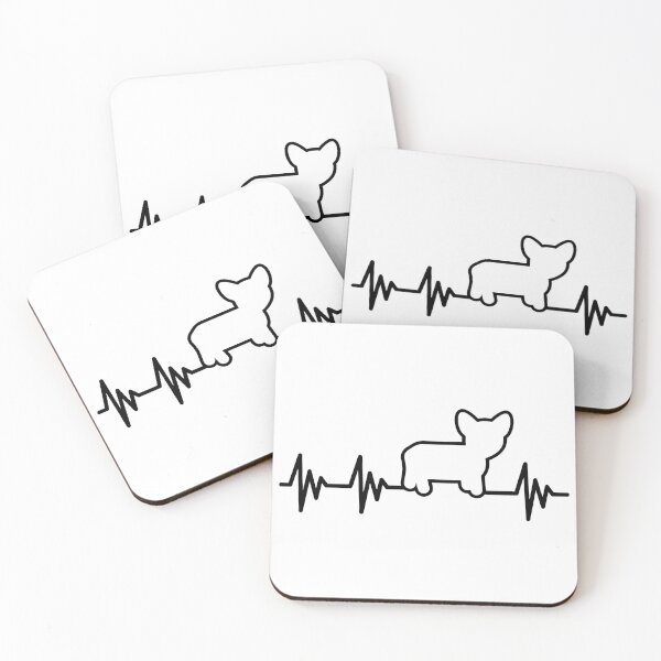 Item preview, Dog Heartbeat Line Art French Bulldog Pet Lover designed and sold by GiaoCalonas.