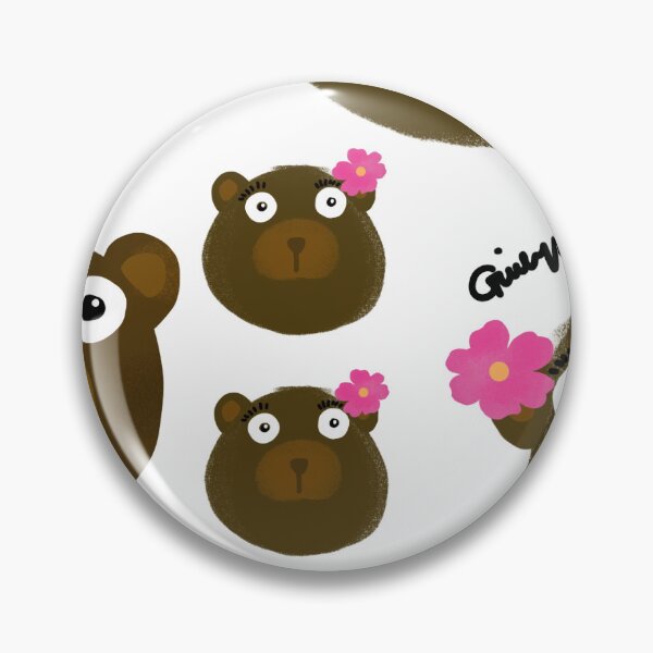 Item preview, Cute Kawaii Teddy Bears Pattern designed and sold by giulyz.
