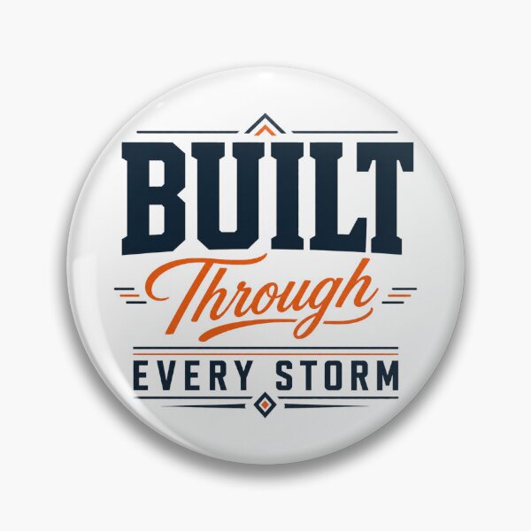 Item preview, Built Through Every Storm Resilience and Strength Quote designed and sold by the-dovlat.