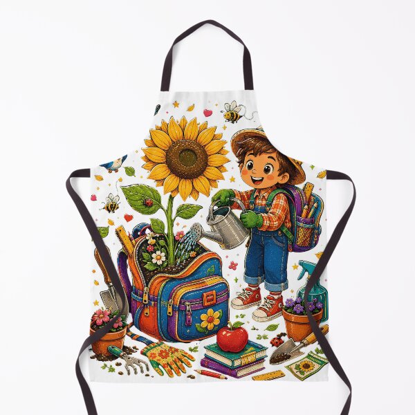 Item preview, Gardening Back to School T-Shirt, Cute Garden Student Gift, Sunflower School Graphic Tee, Future Gardener Shirt, Nature Lover Apparel designed and sold by Velnoxar.