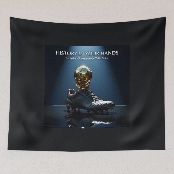 Item preview, History In Your Hands Luxury Football Boot Trophy: Premium World Cup Final Collectible designed and sold by Creative-RE.
