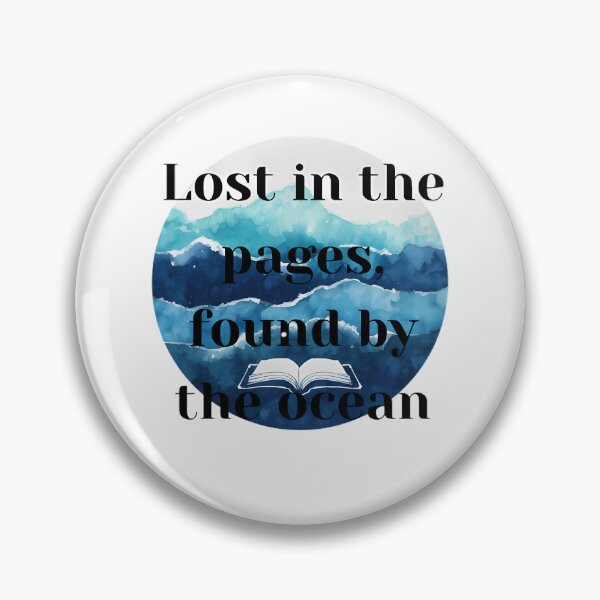 Item preview, Lost In The Pages Found By The Ocean Bookworm Beach Aesthetic designed and sold by Jelicint.