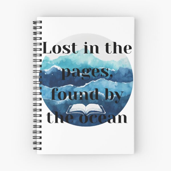 Item preview, Lost In The Pages Found By The Ocean Bookworm Beach Aesthetic designed and sold by Jelicint.