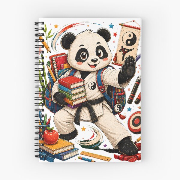 Item preview, Martial Arts Panda Back to School T-Shirt, Karate Student Gift, Cute Kung Fu Panda Graphic Tee, Taekwondo School Shirt, Kids Dojo Apparel designed and sold by Velnoxar.