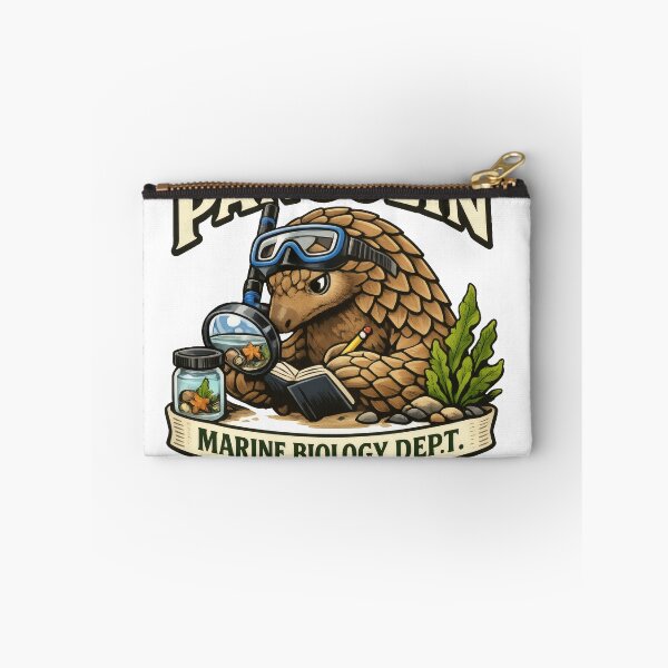 Item preview, Pangolin Marine Biologist Funny Office Mascot designed and sold by TheRealTaria.