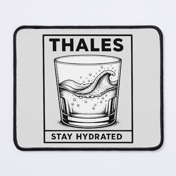 Item preview, Stay Hydrated Cyberpunk Thales Arche Water Glass designed and sold by MeaningIsUse.