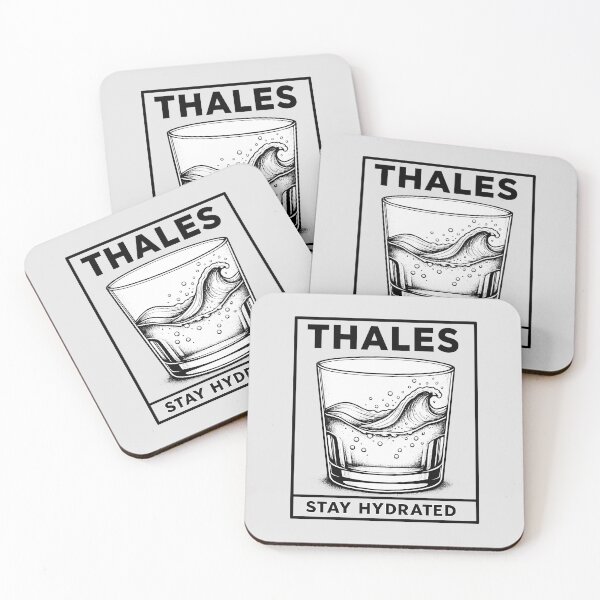 Item preview, Stay Hydrated Cyberpunk Thales Arche Water Glass designed and sold by MeaningIsUse.