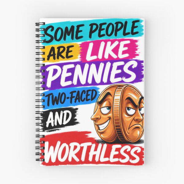 Item preview, Some People Are Like Pennies Two-Faced And Worthless designed and sold by KLERIKSTORE.