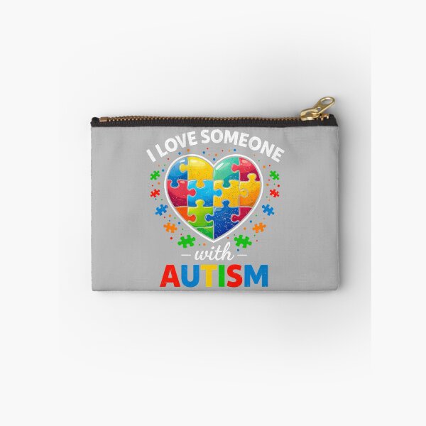 Item preview, I Love Someone with Autism Awareness Teacher Mom Dad Family designed and sold by ArleneRowe.
