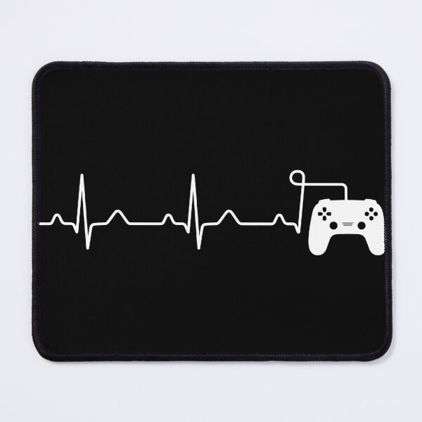 Item preview, Gaming Heartbeat Controller EKG Line Art designed and sold by GiaoCalonas.