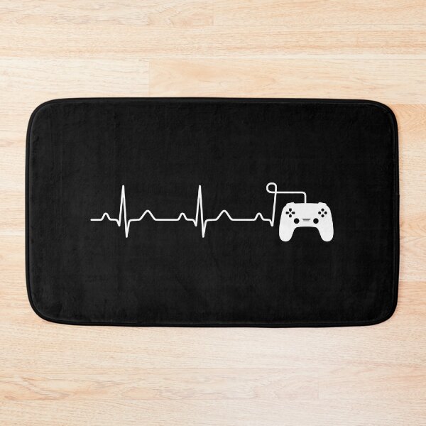Item preview, Gaming Heartbeat Controller EKG Line Art designed and sold by GiaoCalonas.