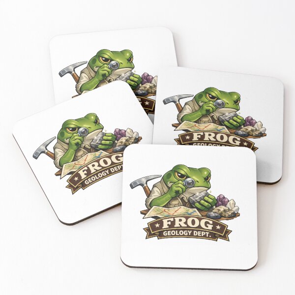 Item preview, Frog Geology Club Funny Office Mascot designed and sold by TheRealTaria.