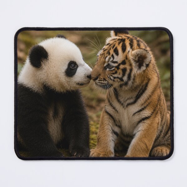 Item preview, Baby Panda Tiger Wild Love Cute Animals designed and sold by BagFactoryUK.