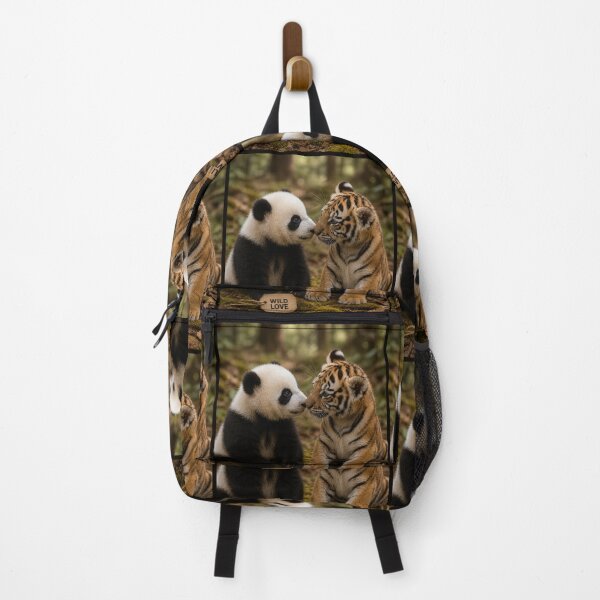 Item preview, Baby Panda Tiger Wild Love Cute Animals designed and sold by BagFactoryUK.