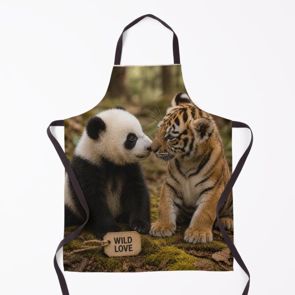 Item preview, Baby Panda Tiger Wild Love Cute Animals designed and sold by BagFactoryUK.