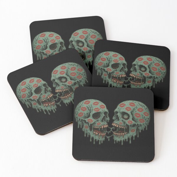 Item preview, Skulls in love designed and sold by Shirtabell.