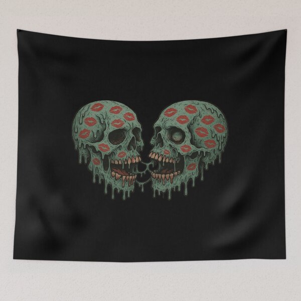 Item preview, Skulls in love designed and sold by Shirtabell.
