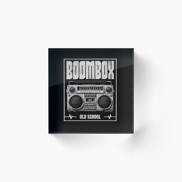 Item preview, Boombox Radio Old School designed and sold by Twosided.
