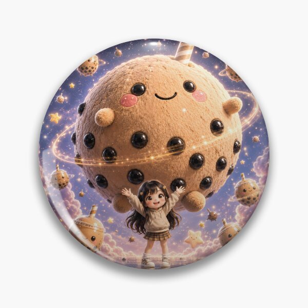 Item preview, Giant Bubble Tea Planet designed and sold by KJ Frost.
