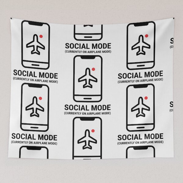 Item preview, Mobile Device Jet Plane Unreachable Graphic designed and sold by FrankOliver.