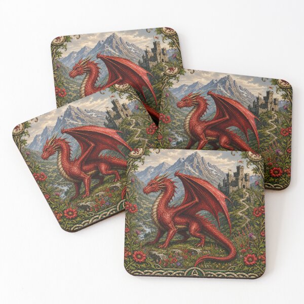 Item preview, Welsh Dragon Wales designed and sold by thewandswant.