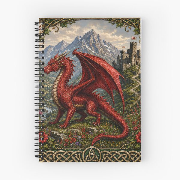 Item preview, Welsh Dragon Wales designed and sold by thewandswant.