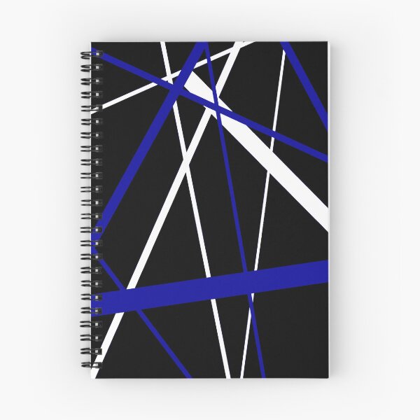Item preview, Bold Dark-Blue Diagonal Lines White Accents designed and sold by taiche.