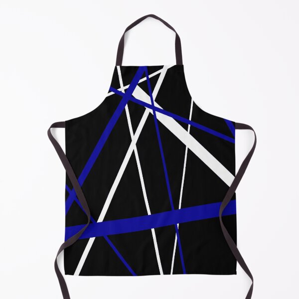 Item preview, Bold Dark-Blue Diagonal Lines White Accents designed and sold by taiche.