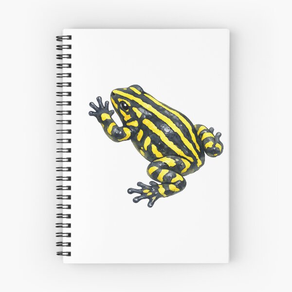 Item preview, Corroboree Frog Watercolour Painting designed and sold by Jaruart.