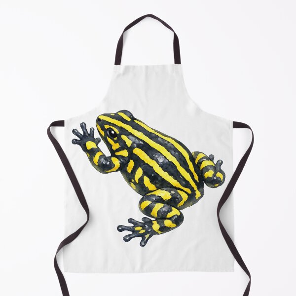 Item preview, Corroboree Frog Watercolour Painting designed and sold by Jaruart.