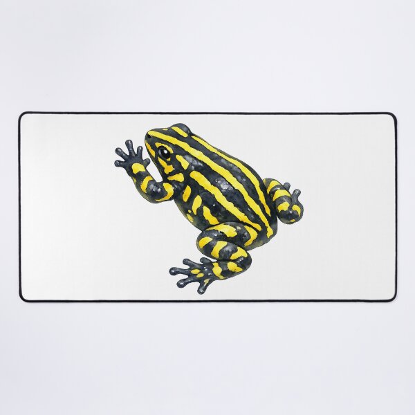 Item preview, Corroboree Frog Watercolour Painting designed and sold by Jaruart.