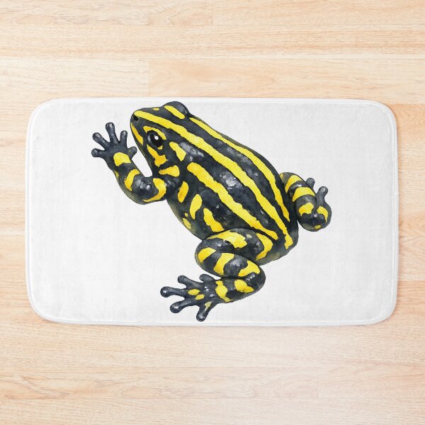 Item preview, Corroboree Frog Watercolour Painting designed and sold by Jaruart.