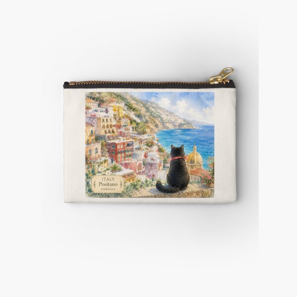 Item preview, Black Cat’s Journey | Italy, Positano designed and sold by lbl-shop.