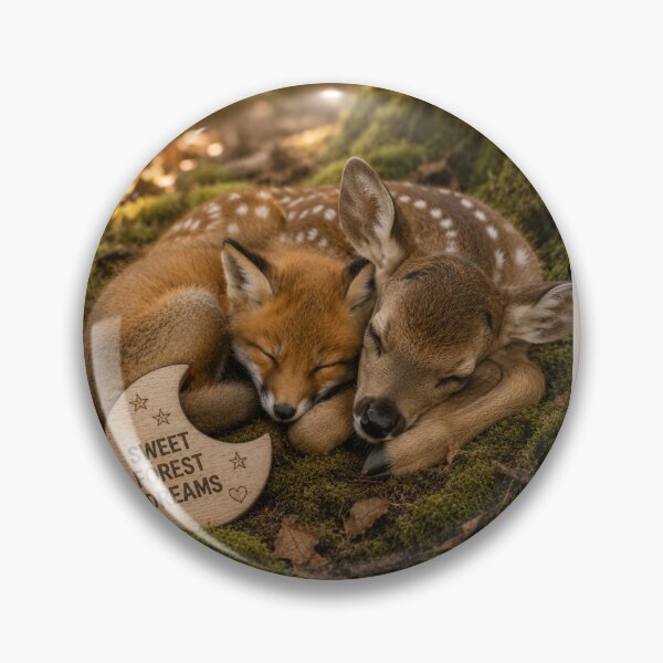 Item preview, Sweet Forest Dreams Fox Fawn Woodland Animals designed and sold by BagFactoryUK.
