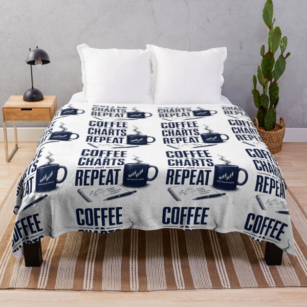 Item preview, Coffee Charts Repeat Trading Coffee Lover Typography designed and sold by PipForgeStudio .