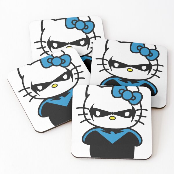 Item preview, Nightwing hello kitty designed and sold by Thing3of4girlie.