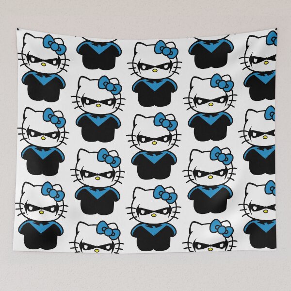 Item preview, Nightwing hello kitty designed and sold by Thing3of4girlie.