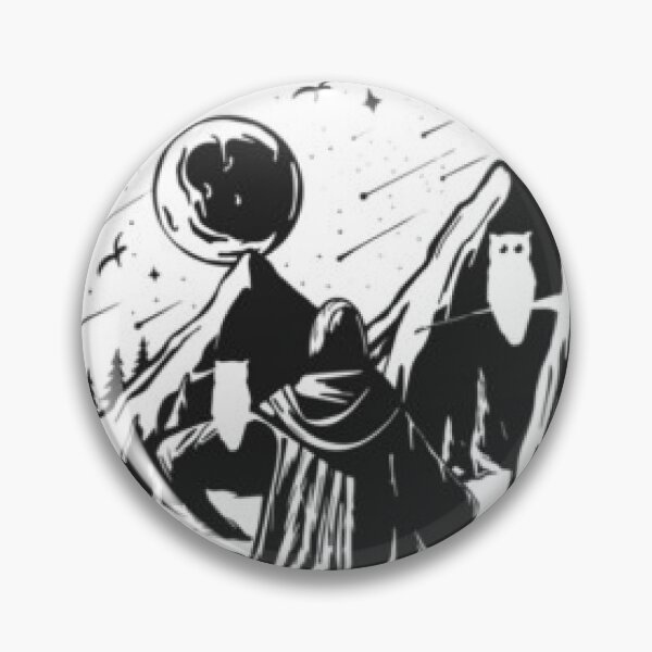 Item preview, Wizard and Owl designed and sold by NightOlCraft.