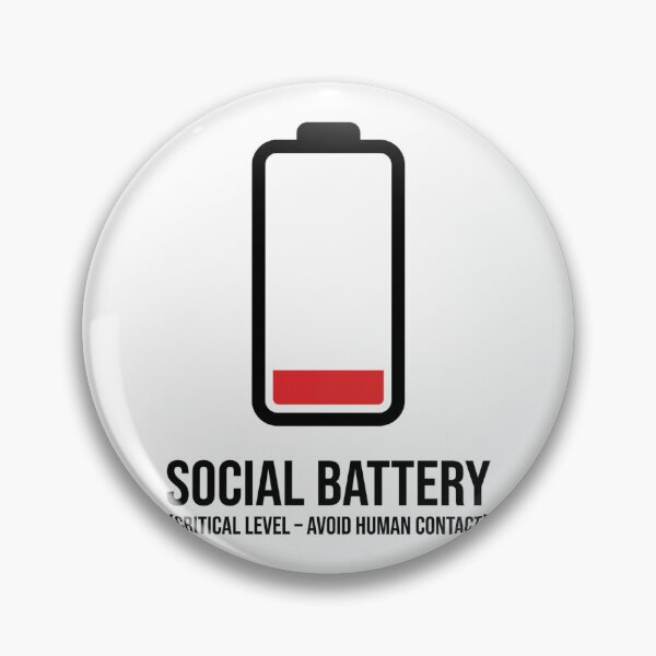 Item preview, Introvert Low Battery Recharging Graphic designed and sold by FrankOliver.