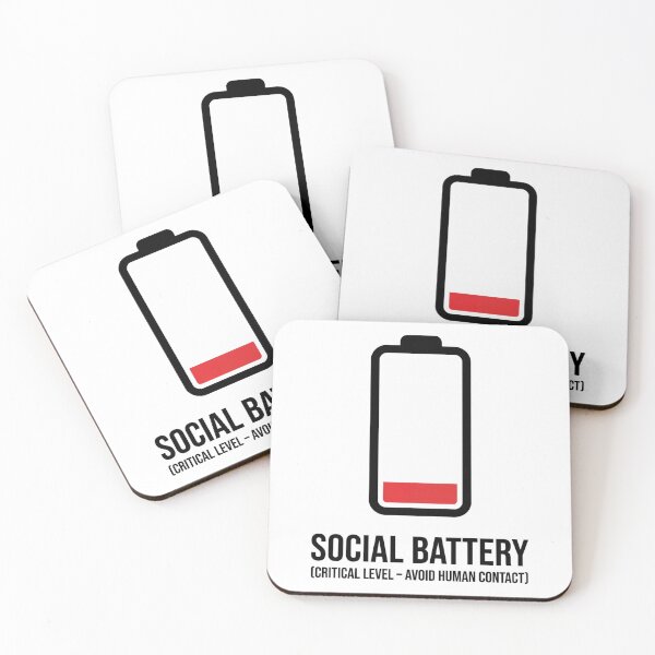 Item preview, Introvert Low Battery Recharging Graphic designed and sold by FrankOliver.