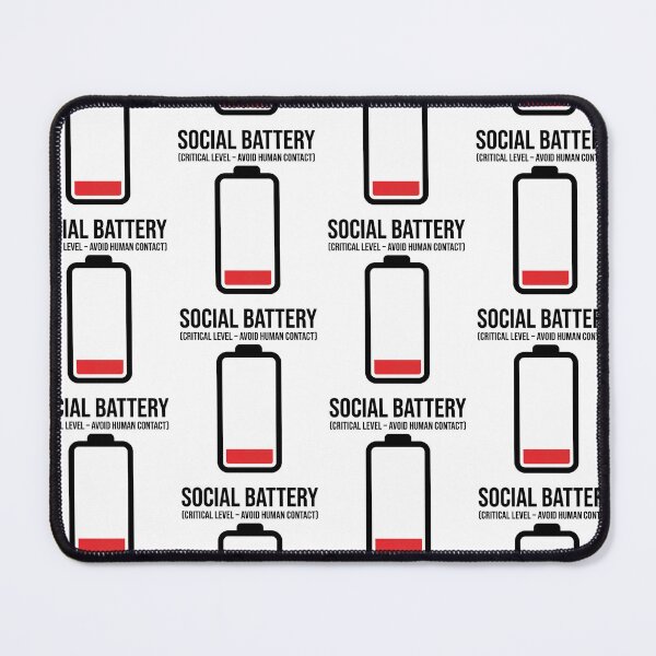 Item preview, Introvert Low Battery Recharging Graphic designed and sold by FrankOliver.