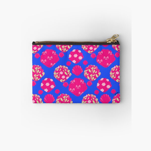 Item preview, Pink Coastal Seashell Blue Pattern designed and sold by giulyz.