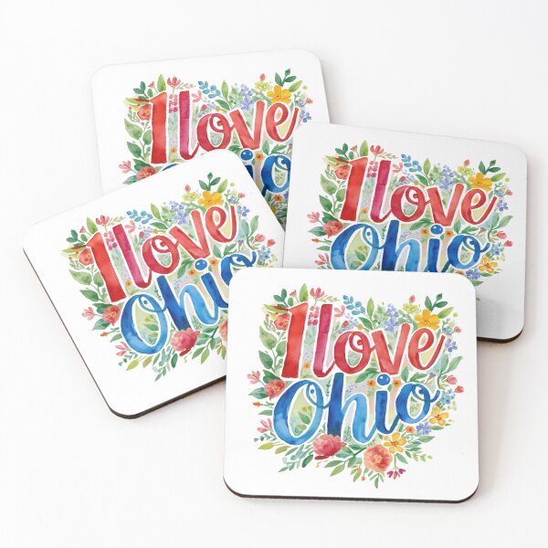Artikelvorschau, Ich liebe Ohio entworfen und verkauft von PamLeeDesign.