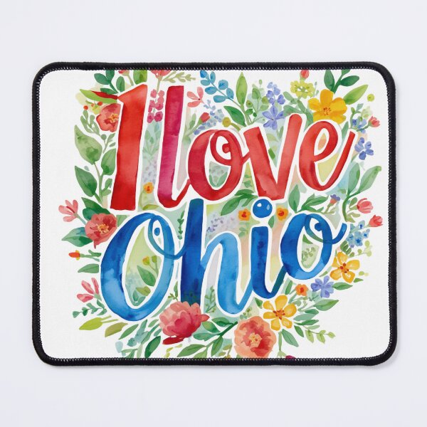 Artikelvorschau, Ich liebe Ohio entworfen und verkauft von PamLeeDesign.