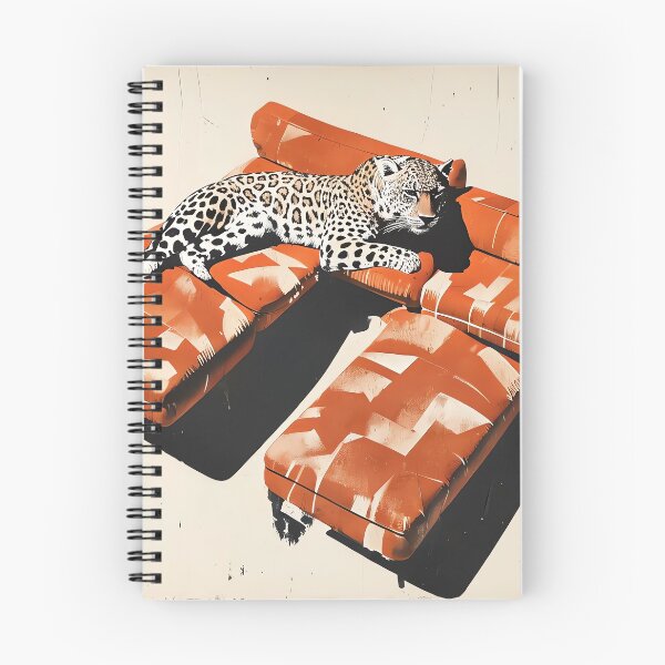 Item preview, Mid-Century Feline Lounge designed and sold by ONYX Pixee.