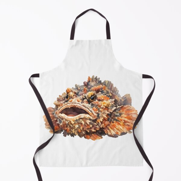 Item preview, Reef Stonefish Watercolour Wildlife Art designed and sold by Jaruart.