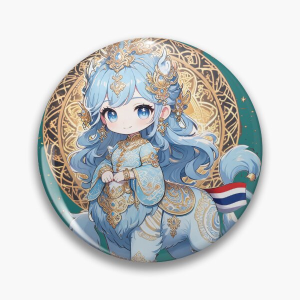 Item preview, Apsara-lion— Cute Thai Himmapan Mythical Creature designed and sold by NUFADE.
